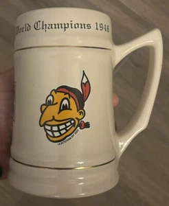 Cleveland Indians 1948 World Series Champions Roster Mug RARE!! Guardians - Picture 1 of 4