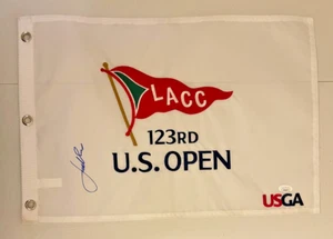 JORDAN SPIETH signed auto autographed 2023 US Open Championship Flag JSA - Picture 1 of 1
