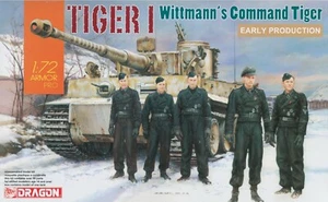Dragon 1/72 7575 WWII German Tiger I Wittmann's Command Tiger (Early Production) - Picture 1 of 2