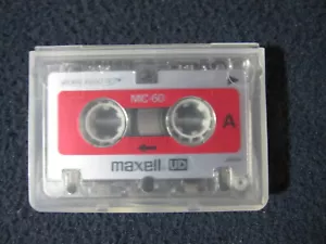 Maxell MC-60 Micro-Cassette - inklusive Versand! - Bild 1 von 2