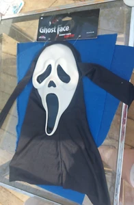Scream Ghost Face Mask Unlimited Fun World - Picture 1 of 9