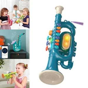 Trompete Spielzeug für Kinder Frühe Kindheit Musikinstrument für Kinder - Bild 1 von 9