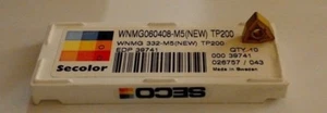 N° 2 INSERTI TORNITURA SECO WNMG060408-M5(NEW) TP200 - Imagen 1 de 4