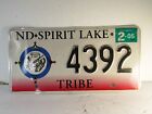 Vintage 2002 North Dakota SPIRIT LAKE TRIBE License Plate #2850  Native American