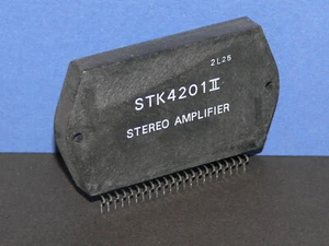 STK4201ii - Pz. 4201 II SANYO Hybrid Amplificatore 2 Canale Stereo 2x 60 Watt - Bild 1 von 2