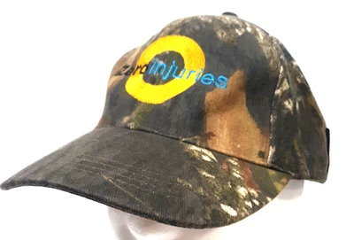 Mossy Oak Official Licensed Camo Hunting/Shooting Cap/Hat Attached Ear Plugs Adj - Image 1 of 4