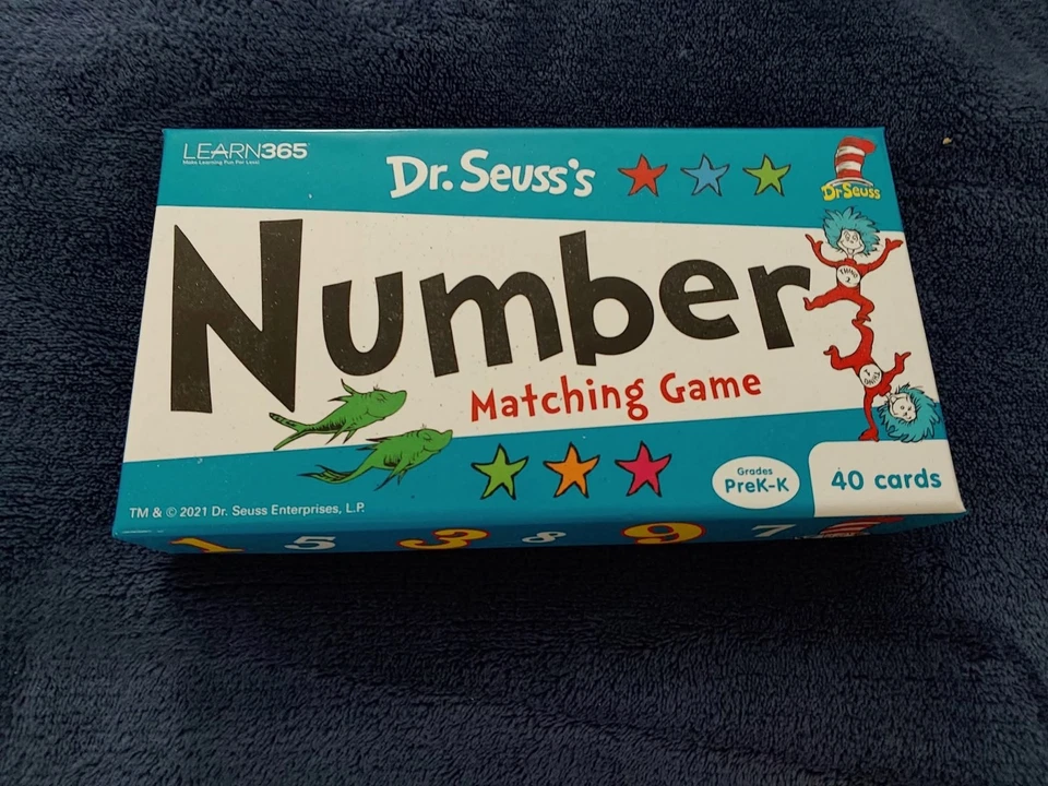 Juego de coincidencia de números Dr.Seuss (matemáticas) Foto 1 de 1