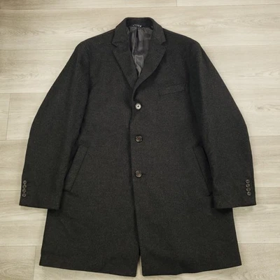 Cardinal of Canada Overcoat Men's 48R Wool & Cashmere Three Button Single Vented - Image 1 of 4