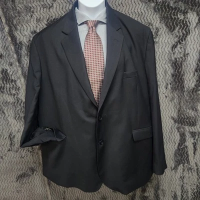 SCOTTeVEST T5 Blazer Mens 52R Black Travel Tech Pocket Jacket Sport Coat - Image 1 of 4