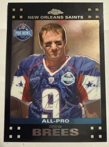 2007 Topps Chrome - All-Pro Drew Brees #TC157 Refractor - Picture 1 of 2