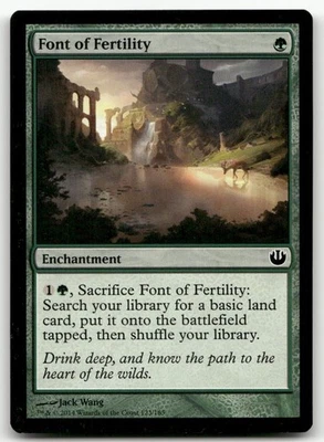 Font of Fertility #123 (NM) Journey Into Nyx JOU Magic MTG - Image 1 of 2