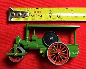 Lesney #11 Aveling and Porter Road-Roller Green Diecast Metal Vehicle- Very Good - Picture 1 of 4