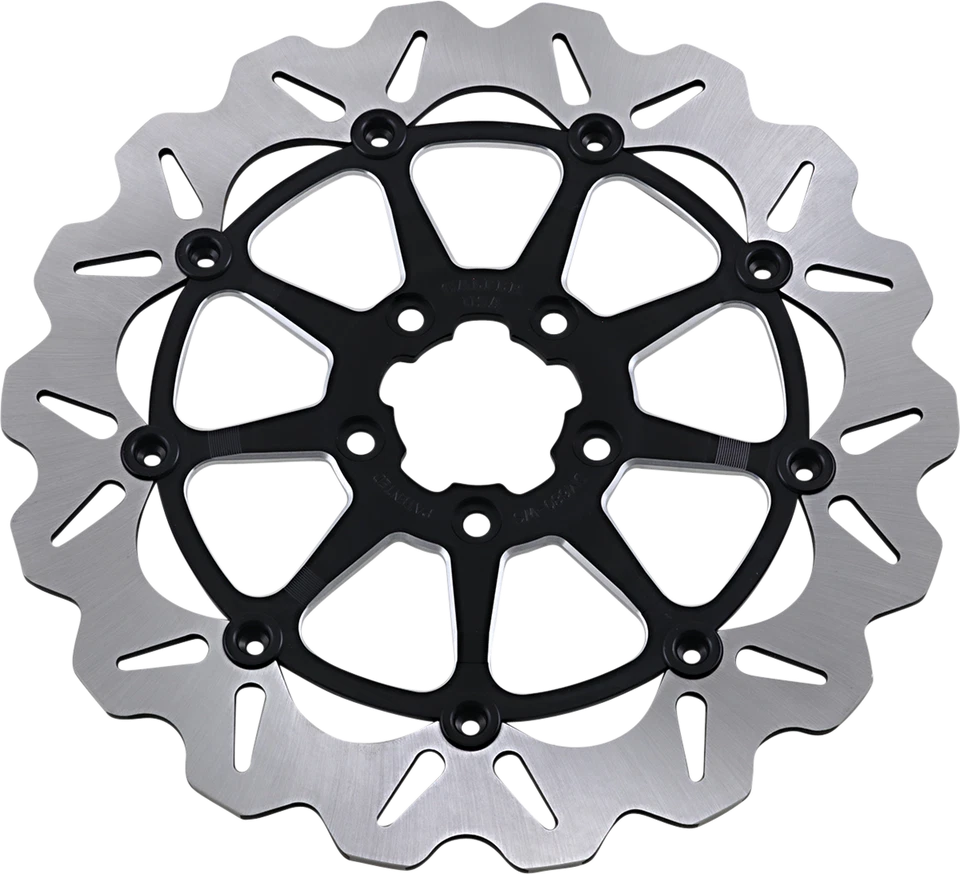 Rotores de freno delanteros Galfer de gran tamaño onda 12,5" cromados flotantes completos DF680CWS-C Foto 1 de 1