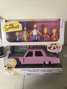 Set Figurine The Simpsons Family Sedan Jakks Pacific 2025 Nuove 2,5”…*** - Foto 1 di 6