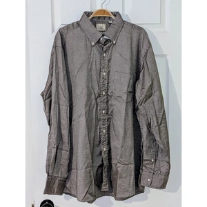 Camicia uomo Harrison XL con bottoni manica lunga cotone made in USA NUOVA SENZA ETICHETTE - Foto 1 di 7