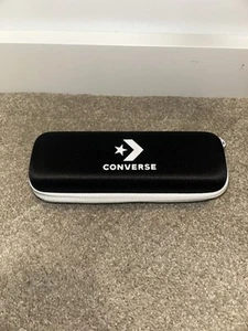 Converse Semi-Hard Shell Eye Glass Sunglass Case - Black & White New - Picture 1 of 2
