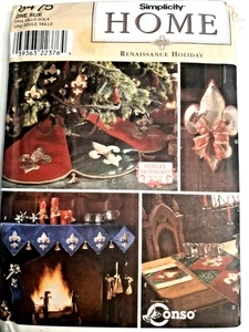 Simplicity 8475 Renaissance Holiday Craft Sewing Pattern UC Botsford Christmas - Picture 1 of 4