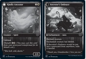 Kindly Ancestor // Ancestor's Embrace - Innistrad: Double Feature #289 MTG Magic - Picture 1 of 1