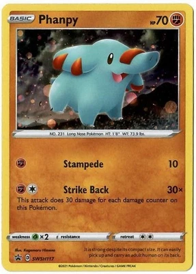 Phanpy SWSH117 SWSH: Sword & Shield Promo Cards Holo - Image 1 of 2