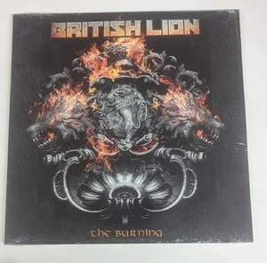BRITISH LION - The Burning 2-LP (NEW* 2020 Vinyl) Steve Harris IRON MAIDEN - Picture 1 of 1
