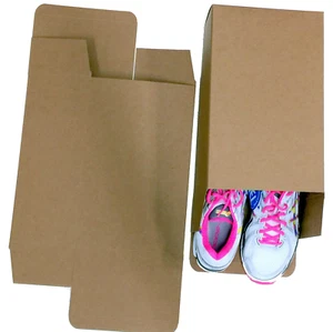 13 X 8 X 5 50 Large Generic Shoe Boxes Lightweight Reverse Tuck 13X8X5 - Picture 1 of 12