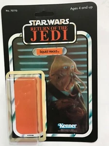 KENNER 1983 SQUID HEAD RESTORATION KIT ACTION FIGURE DISPLAY 77 BACK COLLECTION - Picture 1 of 2