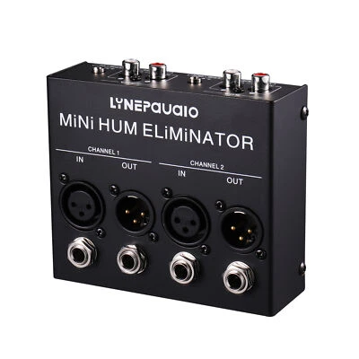 Compact Hum Eliminator Box 4 Channel Passive Buzz Destroyer Noise Canceller S1P2 - Image 1 of 4