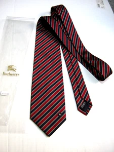 BURBERRYS LONDON NUOVA NEW Originale 100% SETA SILK MADE IN ENGLAND - Imagen 1 de 4