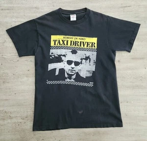 Vintage 90s Taxi Driver Movie Promo T-shirt Sz M Robert De Niro RARE - Picture 1 of 9