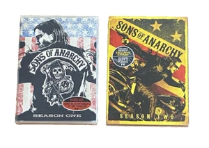 Sons of Anarchy: Seasons 1 & 2 Sealed DVDs Charlie Hunnan & Ron Perlman - Picture 1 of 3