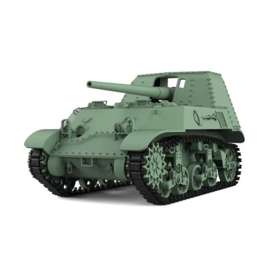 SSMODEL SS56842 V1.9 1/56 28mm Military Model Kit US T56 GMC Tank Destoryer - Image 1 of 4
