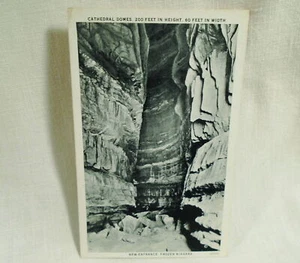 Cúpulas Catedral Nueva Entrada Congeladas Cataratas del Niágara Postal De Colección Sin Usar. - Imagen 1 de 2