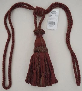Curtain/Chair Tie-Back-33"spread w/ 7.5" tassel - 2 beautiful colorways!!! - Picture 1 of 4