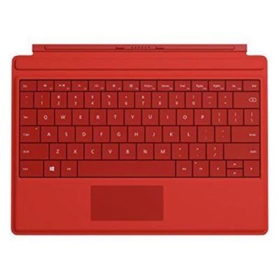 Microsoft Surface 3 Type Cover Backlit Keyboard - (Fits Surface 3)   Bright  RED - Image 1 of 4