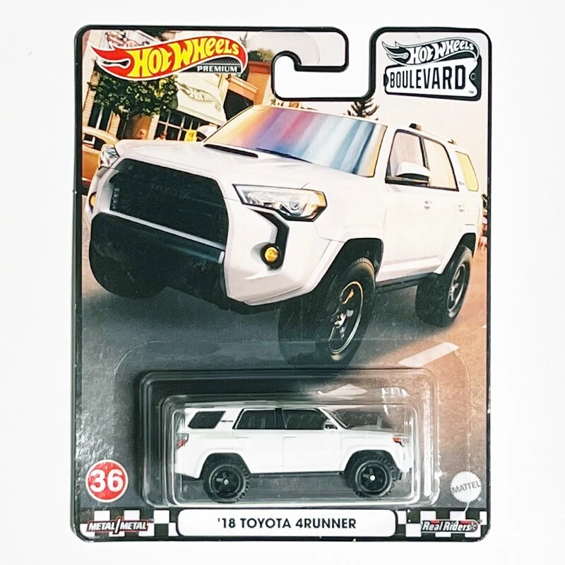 Mattel Hot Wheels Premium Boulevard #36 18 Toyota 4Runner (White) *New Sealed* - Image 1 of 1