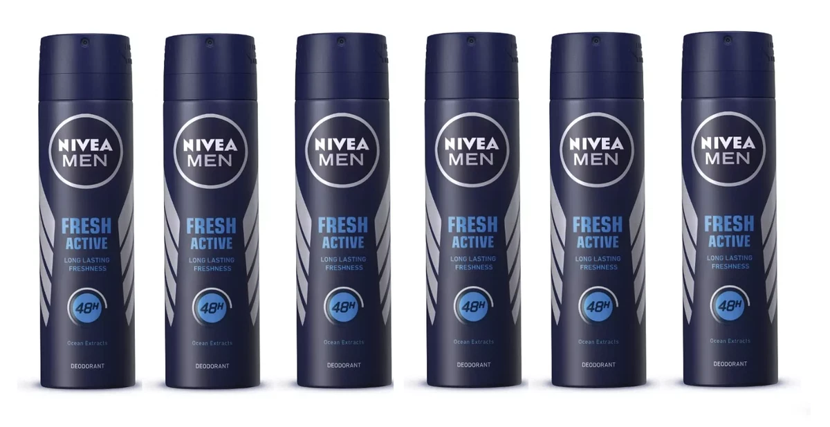 Nivea Men Deo Spray Sens Protect: Doppelpack Mit 300 Ml – Langanhaltender Schutz Gegen Schweiß & Geruch!