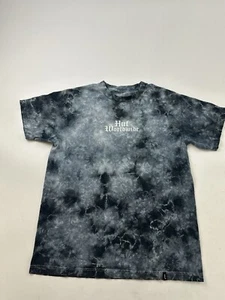 Huf Shirt Youth Boys XL Tie-Dye Crew Neck Short Sleeve Skateboarding Streetwear - Picture 1 of 9