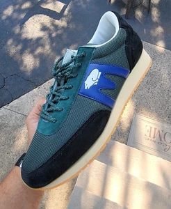 Karhu Albatross 82 Retro Gr.9 Sneaker Wildleder Mesh Navy Blau Grün - Bild 1 von 5