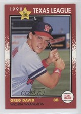 1990 Grand Slam Texas League All-Stars Greg David #3