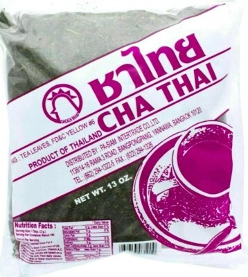 Hojas de té Cha Thai para té helado tailandés 13 oz Foto 1 de 2