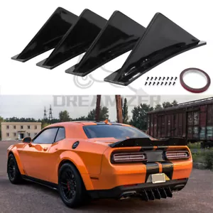 Parachoques trasero para coche Dodge Charger Challenger difusor aleta de tiburón difusor trasero - Imagen 1 de 12
