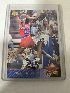 SHAQUILLE O'NEAL '92-93 Upper Deck NBA Top Prospects Magic Card #474 NM - Picture 1 of 2