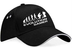 Evolution Of A Gamer Baseballkappe Geburtstagsgeschenk für Männer & Frauen - Bild 1 von 9