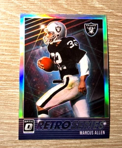 2021 Panini Donruss Optic Marcus Allen Retro Series #RS-MA Raiders con caricatore superiore - Foto 1 di 2