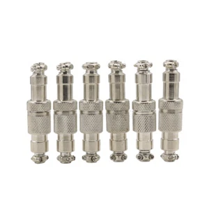 GX12 Aviation Plug + Socket Cable Connector Inline Butt Joint 2Pin-7Pin M12 - Picture 1 of 34