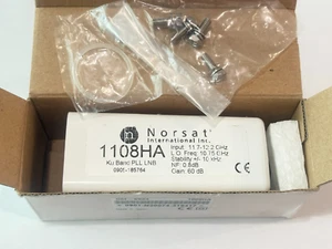 New Norsat 1108HA PLL KU Band In 11.70-12.20 GHz Out 950-1450 MHz VSAT LNB - Picture 1 of 3