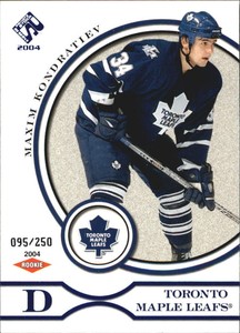 2003-04 (MAPLE LEAFS) Private Stock Reserve Blue #138 Maxim Kondratiev/250