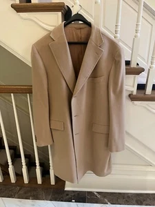 neiman marcus cashmere trench coat - Picture 1 of 6