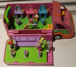 seltener Polly Pocket Tourbus mit 3 Figuren orig. Fa Bluebird Toys - Bild 1 von 7