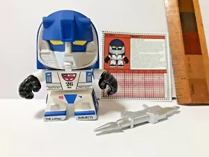 TRANSFORMERS MIRAGE VINYL ACTION FIGURE LOYAL SUBJECTS LIMITED RARE COMPLETE NM! - Picture 1 of 4